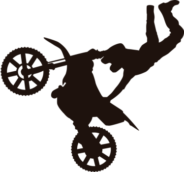 Motocross Freestyle Wandtattoo - TenStickers