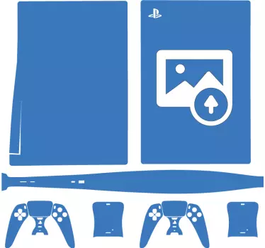 Personalisierbarer PS5 Skin - TenStickers