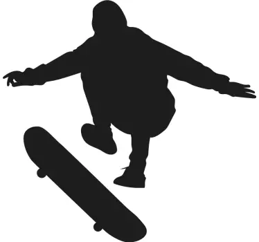 Wandtattoo extremsport skateboard action szene - TenStickers