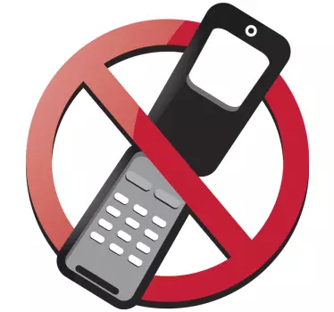 Verbotsschild Telefon - TenStickers