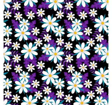 Wandtattoo blumen bunte blumenpracht - TenStickers