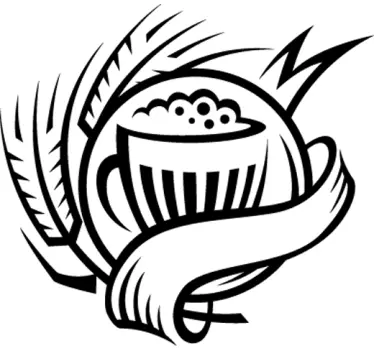 Sticker Getränke Beer Hops - TenStickers