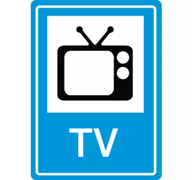 Sticker TV - TenStickers