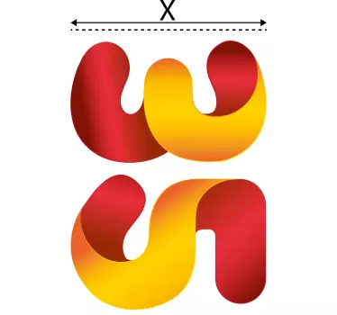 Aufkleber Mülltonne symbolisches design - TenStickers