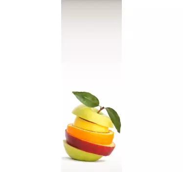 Früchte Kühlschrank Aufkleber - TenStickers