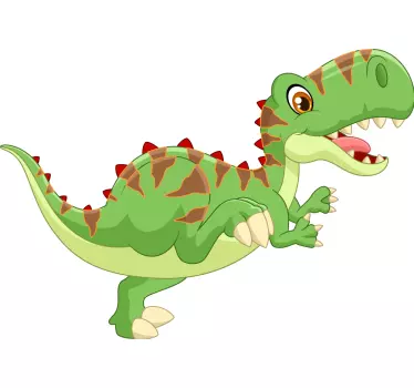 Dino Aufkleber Laufendes dinosaurier-design - TenStickers