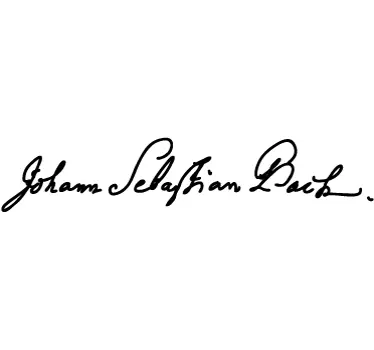 Johann Sebastian Bach Aufkleber - TenStickers