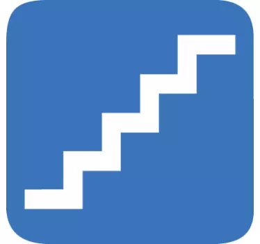 Treppe Sticker - TenStickers
