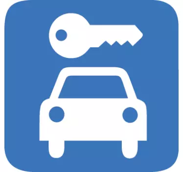 Parken Sticker - TenStickers