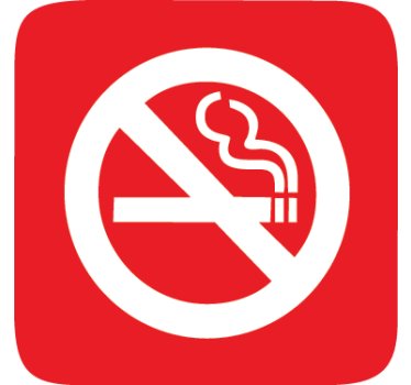 Wandtattoo "rauchen verboten" - TenStickers