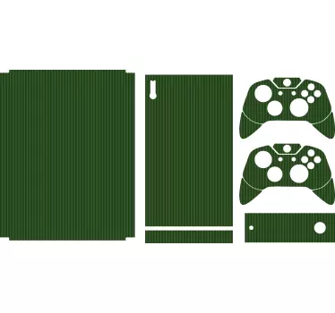 Xbox skin grüner texturierten schutzüberzug - TenStickers