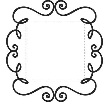 Ornament Lichtschalter Aufkleber - TenStickers