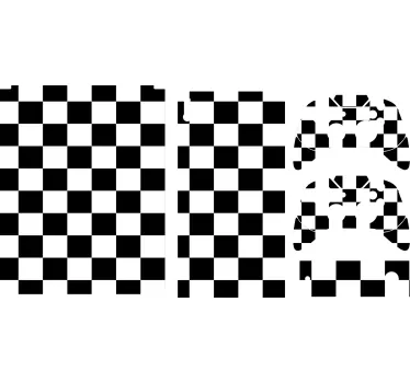 Xbox skin im karierten design - TenStickers