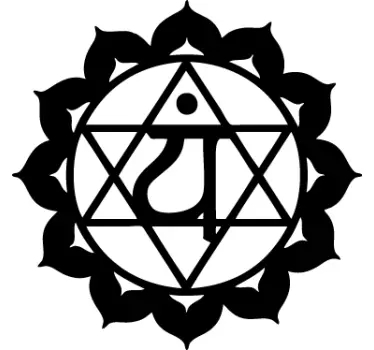 Wandtattoo Chakra Anahata - TenStickers
