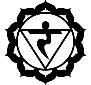 Wandtattoo Chakra Manipura - TenStickers