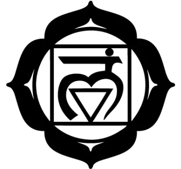 Wandtattoo Chakra muladhara - TenStickers