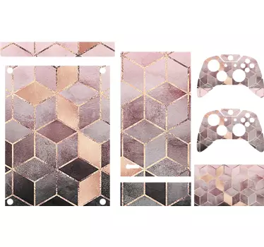 Xbox Skin sechseckiges motiv - TenStickers