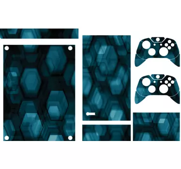 Xbox Skin sechseck-muster - TenStickers