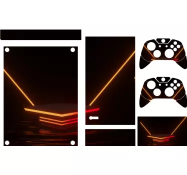 Xbox skin für gaming konsole im stil - TenStickers