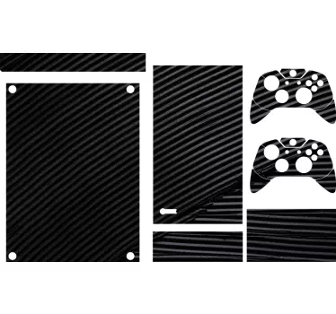 Xbox Skin elegantes schwarzes cover - TenStickers