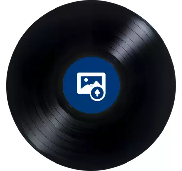 Persönliche Schallplatten Aufkleber - TenStickers