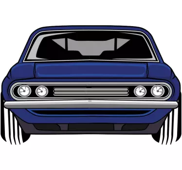 Autoaufkleber klassische front - TenStickers