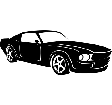 Autoaufkleber klassischer umriss - TenStickers