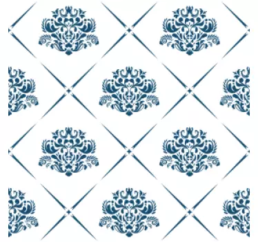 Fliesenaufkleber aufwendiges botanisches motiv - TenStickers