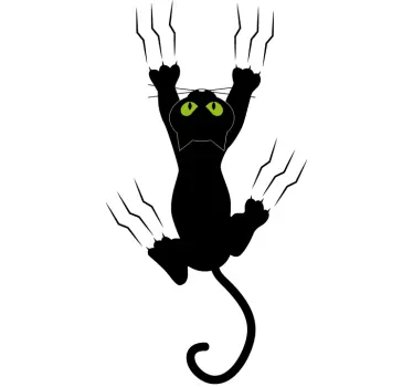 Katze Wand Aufkleber - TenStickers