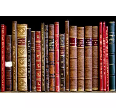 Büchersammlung Sticker - TenStickers
