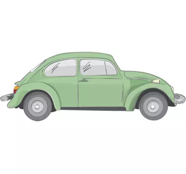 Wandtattoo deutscher Beetle - TenStickers
