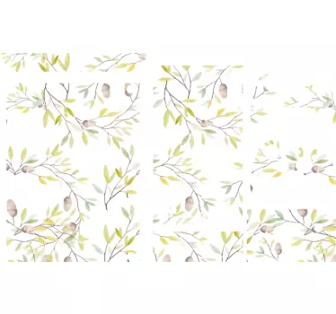 Xbox Skin florales rankenmuster - TenStickers