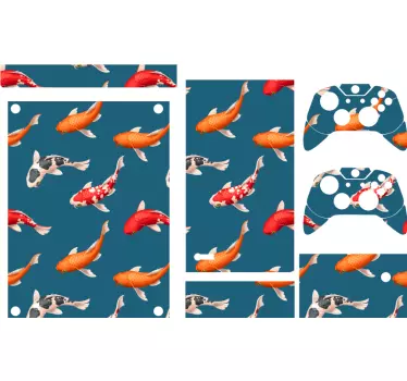 Xbox Skin koi-fisch-muster - TenStickers