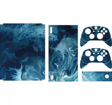 Xbox Skin ozeanische wirbeloberfläche - TenStickers