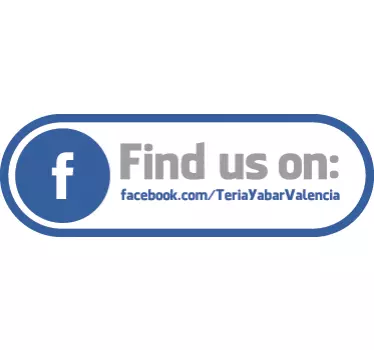 Aufkleber "find us on facebook" - TenStickers