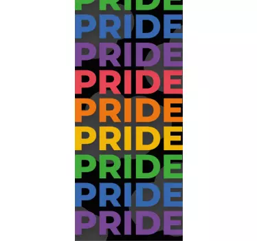 Liebe sticker lebendiges pride-statement - TenStickers