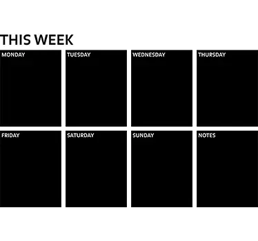This week Tafelfolie - TenStickers