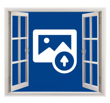 Personalisiertes Wandtattoo Fenster - TenStickers