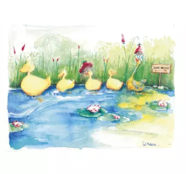 Enten Familie Aufkleber - TenStickers