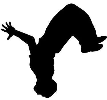 Wandaufkleber Parkour - TenStickers