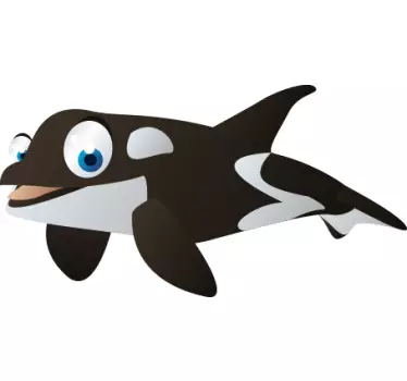 Orca Aufkleber - TenStickers