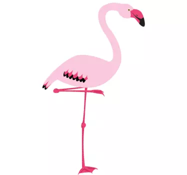 Rosa Flamingo - TenStickers
