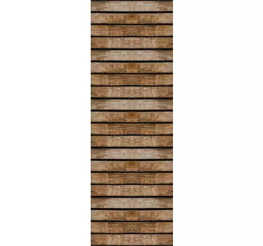 Kühlschrank Sticker Holzlatten - TenStickers