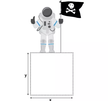 Lichtschalter Sticker Astronaut - TenStickers