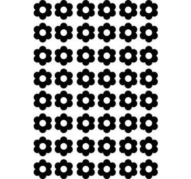 Aufkleber Blumen - TenStickers
