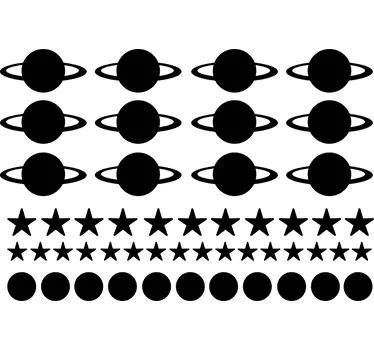 Universum Sticker Set - TenStickers