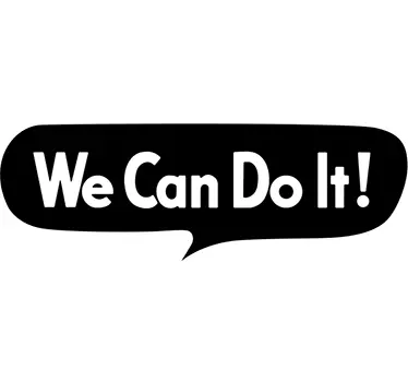 We can do it Aufkleber - TenStickers