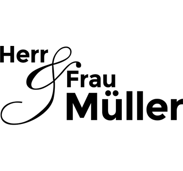 Wandtattoo Wohnzimmer Herr & Frau personalisiert - TenStickers