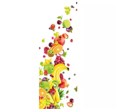 Kühlschrank Folie Früchte - TenStickers