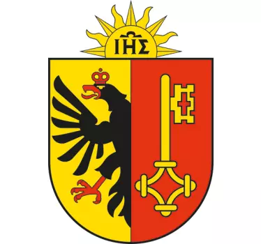 Wandtattoo Wappen Genf - TenStickers